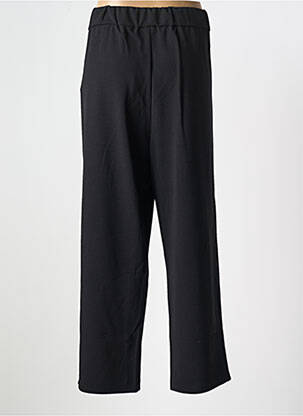 Pantalon droit tissage crêpe taille normale noir EVOKED VILA femme