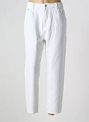 Jeans coupe droite taille normale taille normale blanc TIFFOSI femme