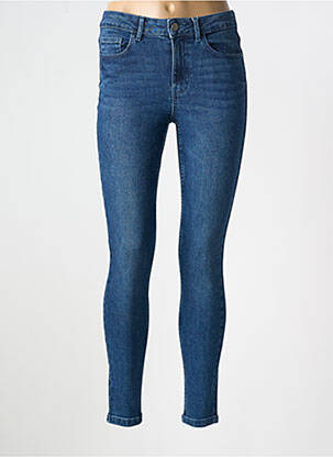 Jeans coupe slim stretch taille normale bleu VILA femme