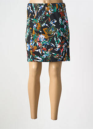 Jupe courte noir ICHI pour femme