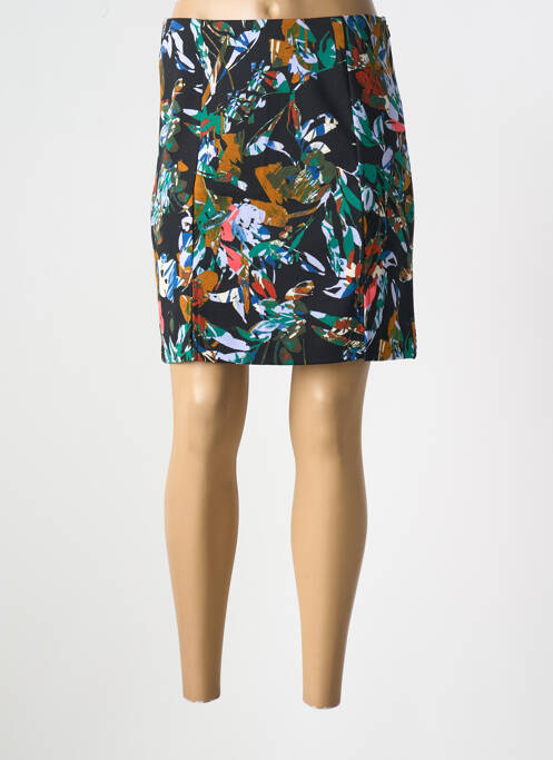 Jupe courte noir ICHI pour femme