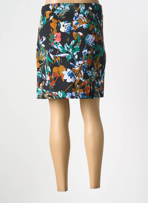 Jupe courte noir ICHI pour femme