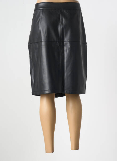 Jupe mi-longue noir EVOKED VILA pour femme