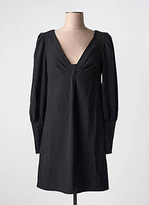 Robe courte manches longues manches longues noir VILA femme