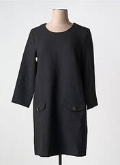 Robe courte noir LA PETITE ETOILE pour femme seconde vue