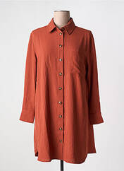 Robe courte orange GRACE & MILA pour femme seconde vue