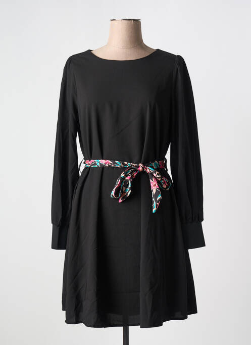 Robe mi-longue noir GRACE & MILA pour femme