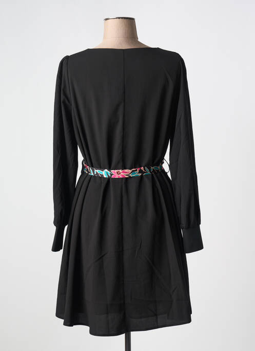 Robe mi-longue noir GRACE & MILA pour femme