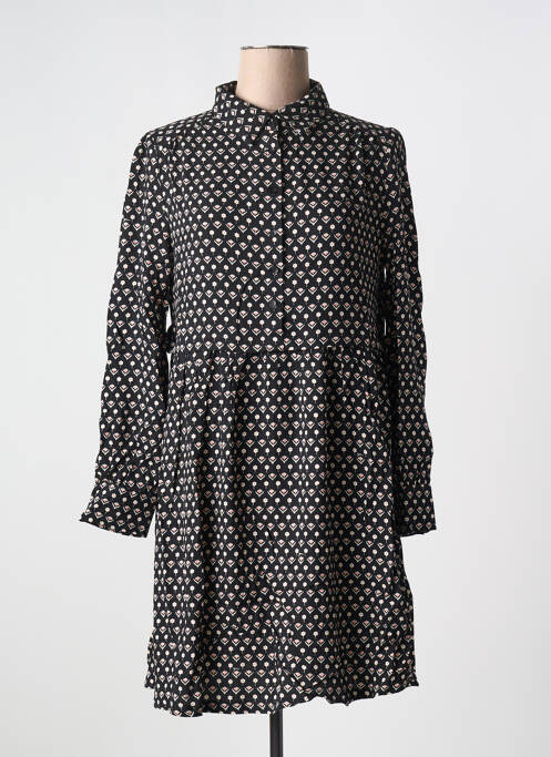 Robe mi-longue noir GRACE & MILA pour femme