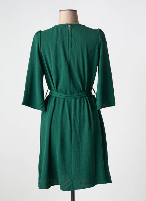 Robe mi-longue vert GRACE & MILA pour femme