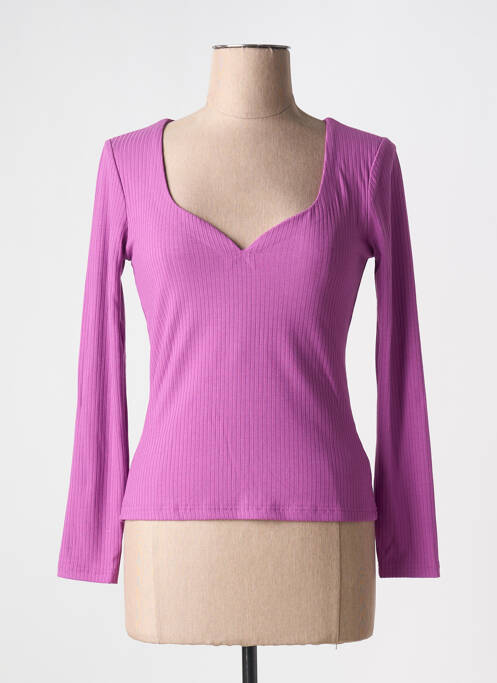 T-shirt violet LA PETITE ETOILE pour femme