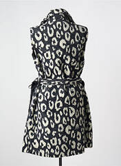 Manteau long noir CARLA GIANNINI pour femme seconde vue