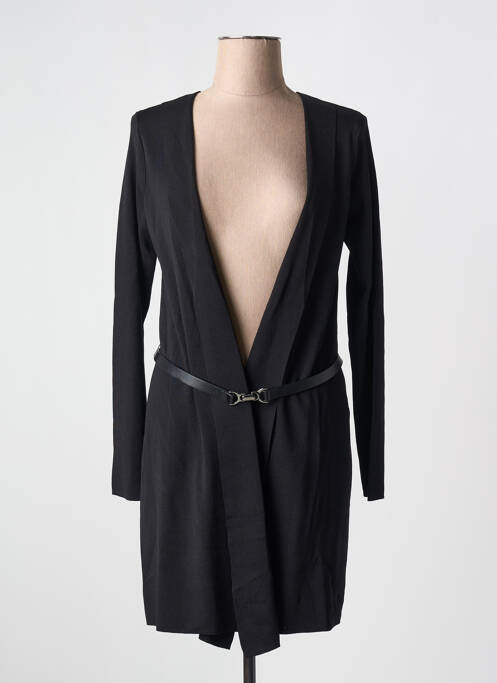 Gilet manches longues noir MORGAN pour femme