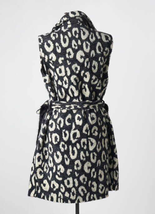 Manteau long noir CARLA GIANNINI pour femme