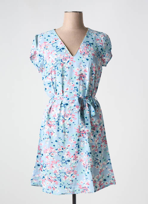 Robe courte bleu EMMA ELLA pour femme