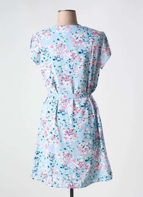 Robe courte bleu EMMA ELLA pour femme