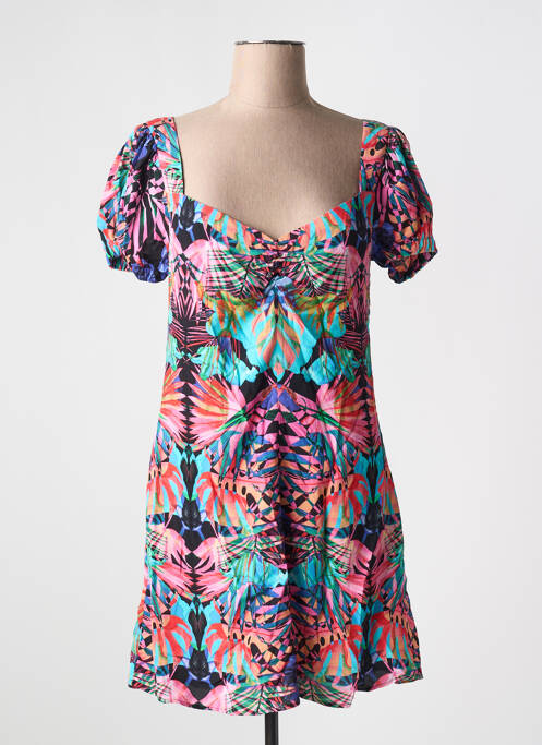 Robe courte rose DESIGUAL pour femme