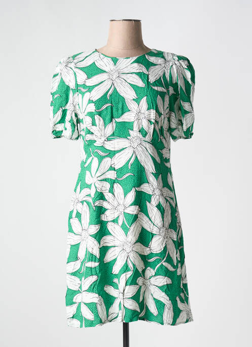 Robe courte vert DESIGUAL pour femme