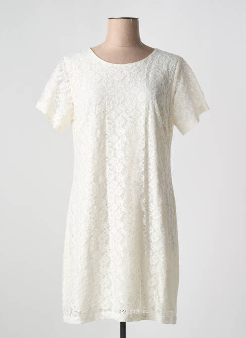 Robe mi-longue beige MOLLY BRACKEN pour femme