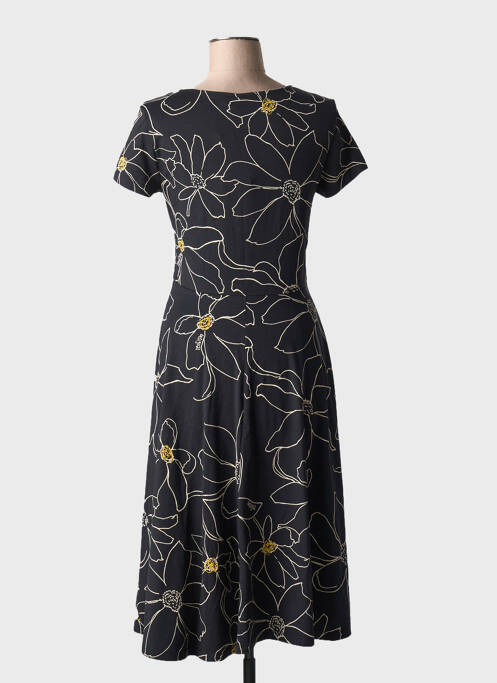 Robe mi-longue noir DESIGUAL pour femme