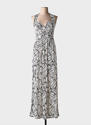 Robe longue sans manche sans manche noir MORGAN femme