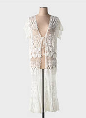 Gilet manches courtes blanc MC LORENE pour femme seconde vue