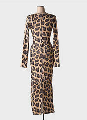 Robe longue beige MAXMILA pour femme seconde vue