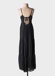 Robe longue noir MORGAN pour femme seconde vue