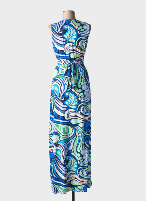 Robe longue bleu MORGAN pour femme