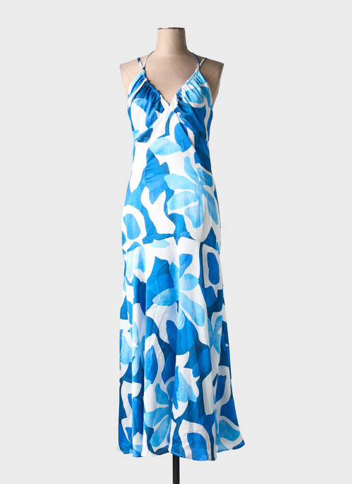 Robe longue bleu MORGAN pour femme