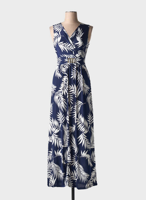 Robe longue bleu MORGAN pour femme