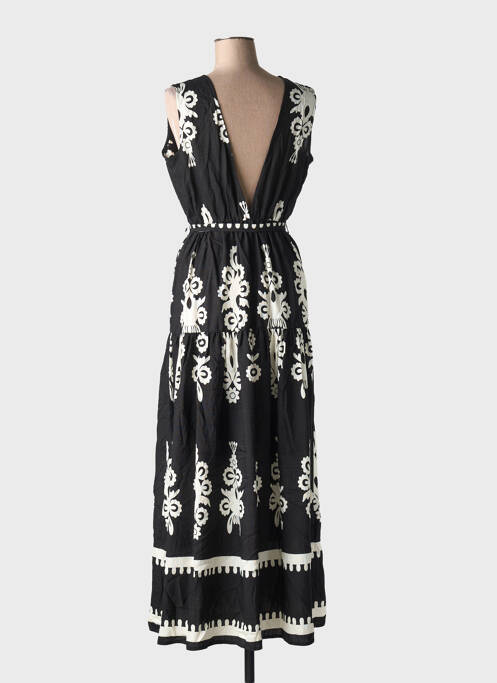 Robe longue noir HF WOMAN COLLECTION pour femme