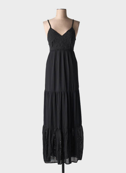 Robe longue noir MORGAN pour femme