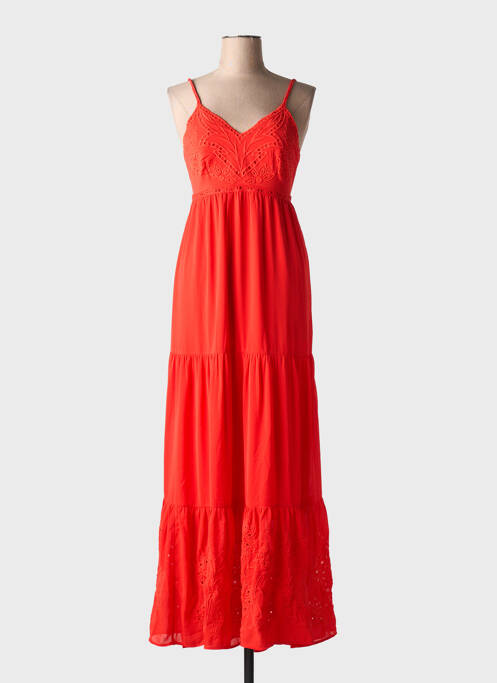 Robe longue rouge MORGAN pour femme