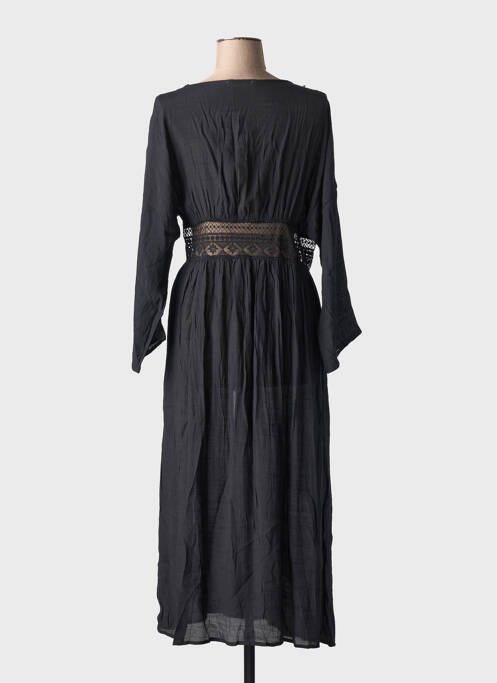 Veste kimono noir MC LORENE pour femme