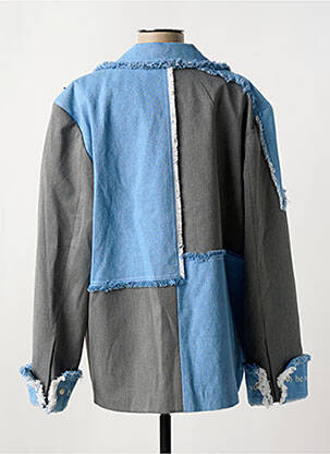 Blazer poches bleu MAXMILA femme