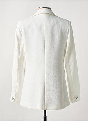 Blazer poches blanc MORGAN femme