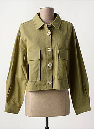 Veste casual coupe droite vert MAJOLICA femme