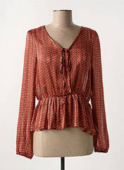 Blouse orange MOLLY BRACKEN pour femme seconde vue