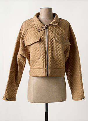 Doudoune marron GOLDEN LIVE pour femme