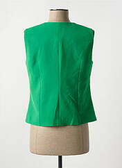 Gilet sans manche vert HIPPOCAMPE pour femme seconde vue