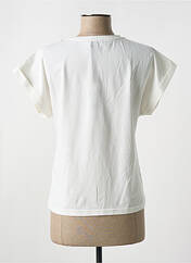 T-shirt beige MORGAN pour femme seconde vue