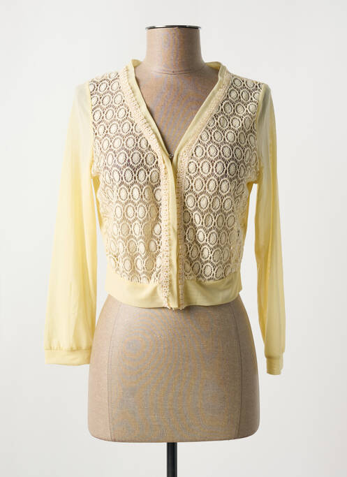 Gilet manches longues beige CHOKLATE pour femme