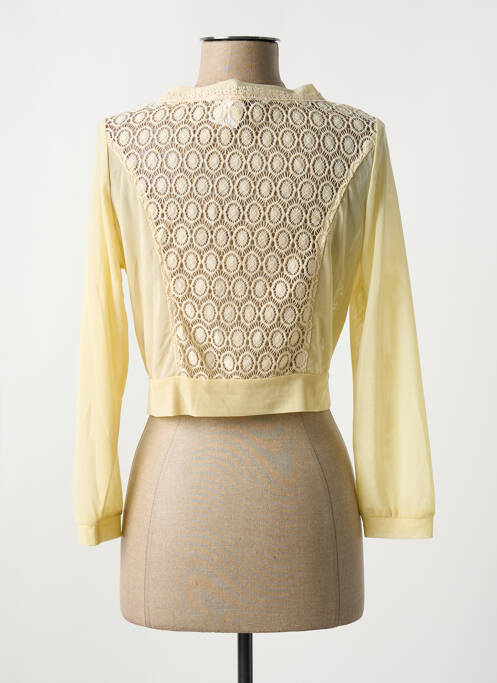 Gilet manches longues beige CHOKLATE pour femme