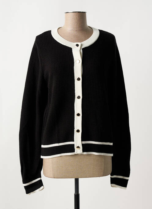 Gilet manches longues noir MORGAN pour femme