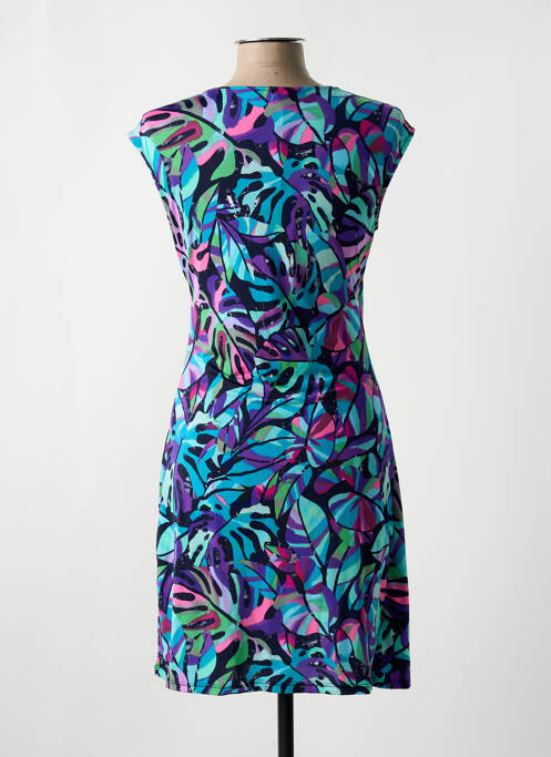 Robe courte bleu MORGAN pour femme