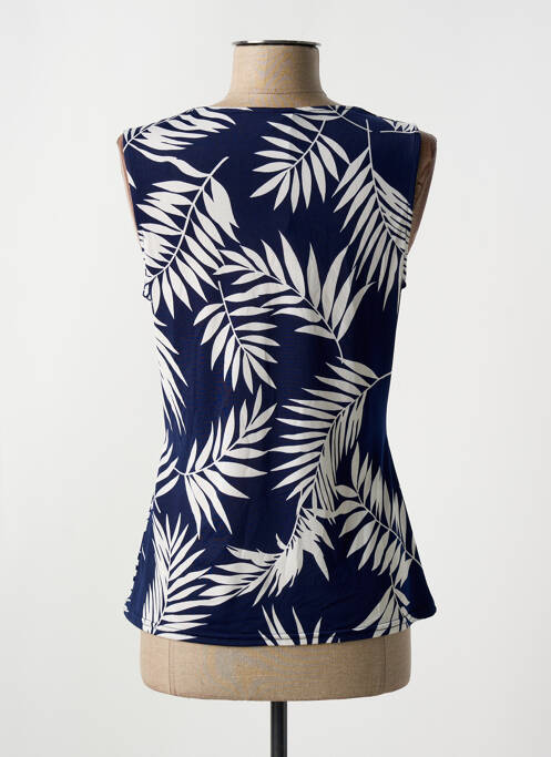 Top bleu MORGAN femme