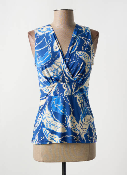 Top bleu MORGAN pour femme