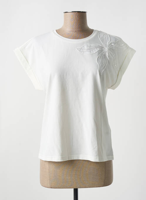 T-shirt beige MORGAN pour femme