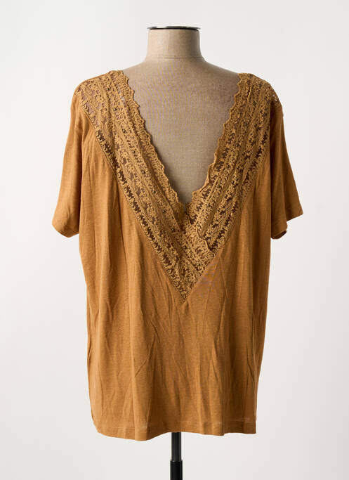 T-shirt marron KAPORAL pour femme